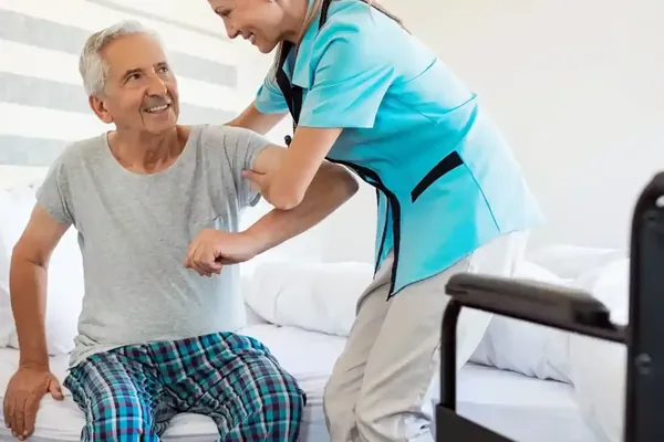 Individual reviewing accident insurance coverage